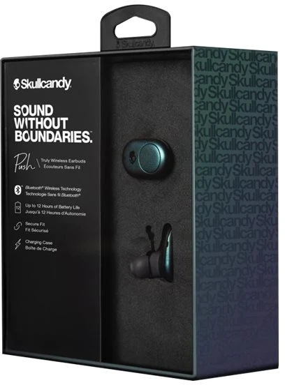 Skullcandy Push S2BBW True Belaidės ausinės psycho tropical