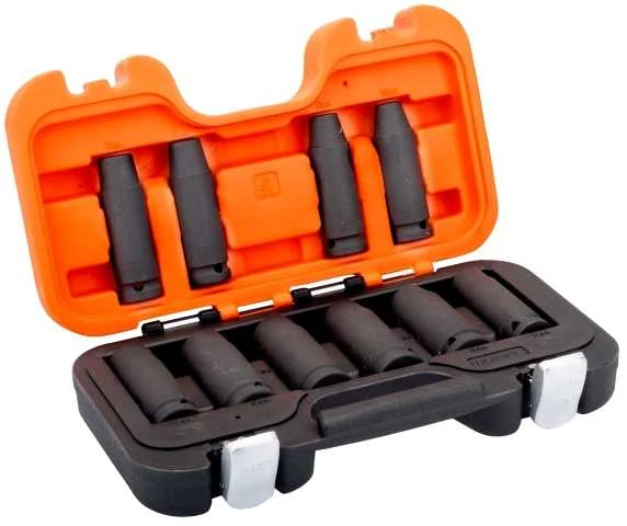 Bahco Smūginių prailgintų galvų rinkinys D/S10 1/2" 10vnt 10-19mm