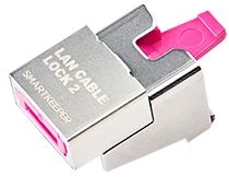 Šakotuvas Smart Keeper Smartkeeper SmartKeeper NC13PKPK 5 x LAN kabelių spynos 2 su 1 x spynos rakteliu Basic Rožinė SLSART-0312 SLSART0312 (SLSART-0312)