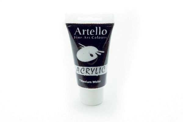 SmartMax Artello akrilinis 75ml Titanium Baltas