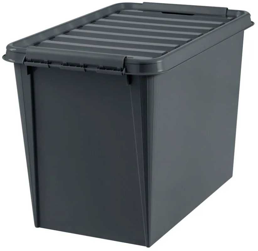 Smartstoretm Daiktadėžė „smartstore“ perdirbta 65 vnt., perdirbto plastiko, 59 x 39 x 43 cm, pilka