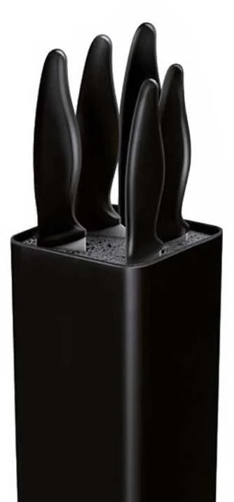 Smile Smile SNS-6 6-piece juodas peilis block set | Smile