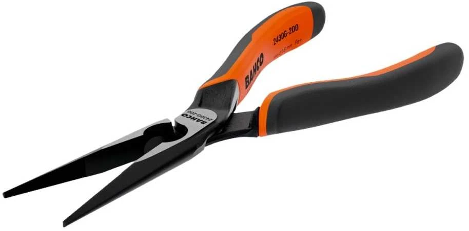 ilgos pusapvalės replės 200 mm, Bahco [2430 G-200 IP]