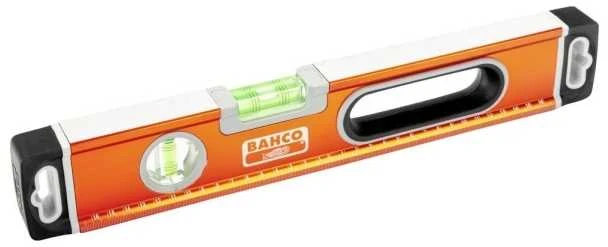 Gulsčiukas magnetinis "Box" tipo,2 akutės,400mm.545g.BAHCO