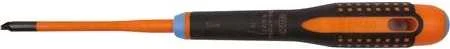 Bahco Izoliuotas atsuktuvas ERGO™ SLIM Combi SL6/PZ2x100mm 1000V VDE, automatiniams jungikliams