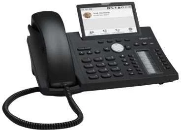 Snom D385 (4340) IP Telefonas 12 lines TFT, Juoda