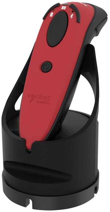 Socket Mobile DURASCAN D740 UNIVERSAL BARCODE - SCAN V20 Raudonas AND CHARGING DOCK