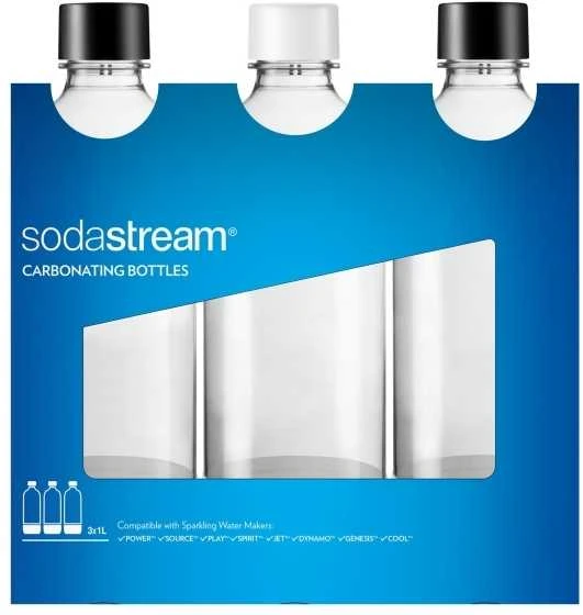 Sodastream Butelki 3x 1L Standard