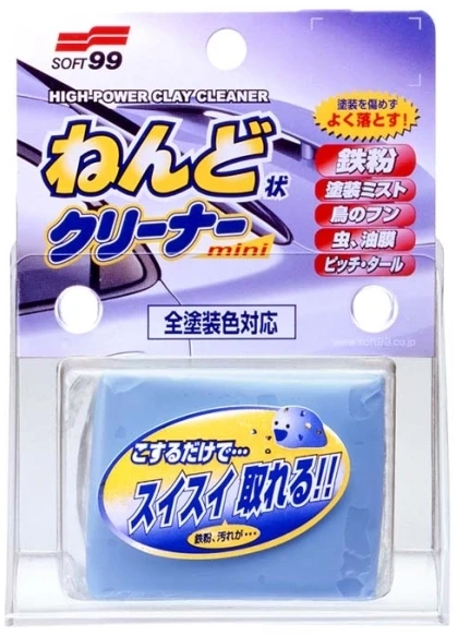 Soft99 Surface Smoother Clay Mini - dažų molis 100g