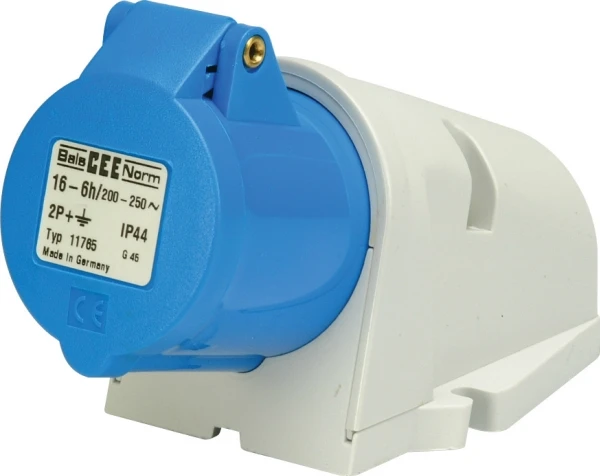 Solar Plus Bals Fiksuotas lizdas 16A 3P 230V IP44 (11765)