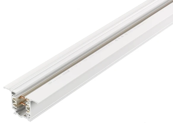 Solar Plus 4 šerdžių, 3 fazių įleidžiamas bėgelis XTSF 4200–3, baltas, 2m