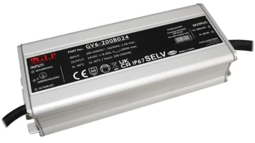 Solar Plus 200W LED Maitinimo šaltinis GLSV 24V IP67