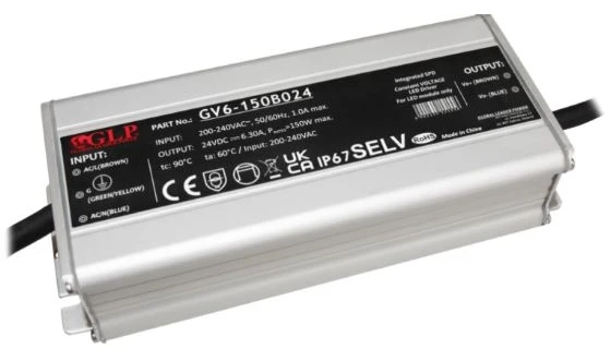 Solar Plus 150W LED Maitinimo šaltinis GLSV 24V IP67