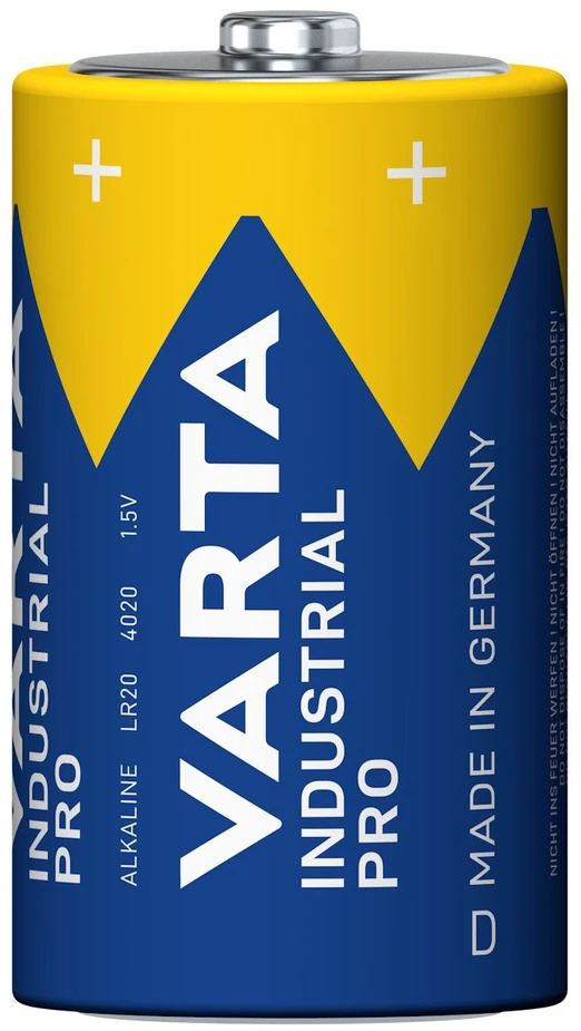 Varta 04020211111, Vienkartinės baterijos, D, Šarminė, 1,5 V, 1 vnt., 17000 mAh