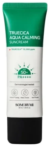 „Some By Mi“ – „Truecica Aqua“ raminamasis kremas nuo saulės SPF50+ PA++++ 50 ml