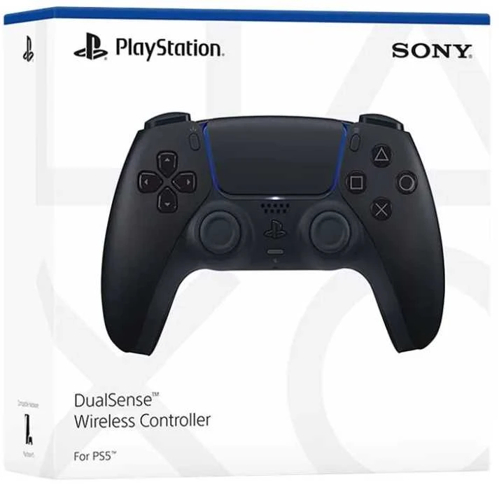 Sony DualSense žaidimų valdiklis, juodas, PS5