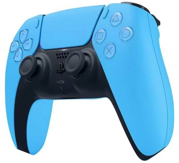 Sony DualSense™ belaidis valdiklis – „Starlight Mėlyna“, žaidimų pultas, „Android“, „MAC“, asmeninis kompiuteris, „PlayStation 5“, „iOS“, krypties valdiklis, pagrindinis mygtukas, parinkčių mygtukas, bendrinimo mygtukas, analoginis / skaitmeninis, įvairūs, laidinis ir belaidis