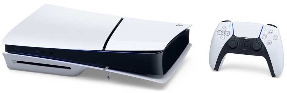 Sony PlayStation 5 SLIM žaidimų konsolė (1 TB SSD, Disc Drive)