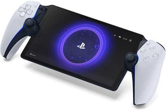 „Sony Playstation Portal“, nuotolinis grotuvas, „PlayStation 5“, juoda, balta, „Sony“, „Sony Playstation 5“, laidinis ir belaidis
