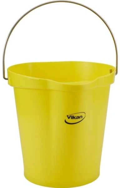 Kibiras Vikan Higieniškas 12 l, geltonas, 1 vnt.
