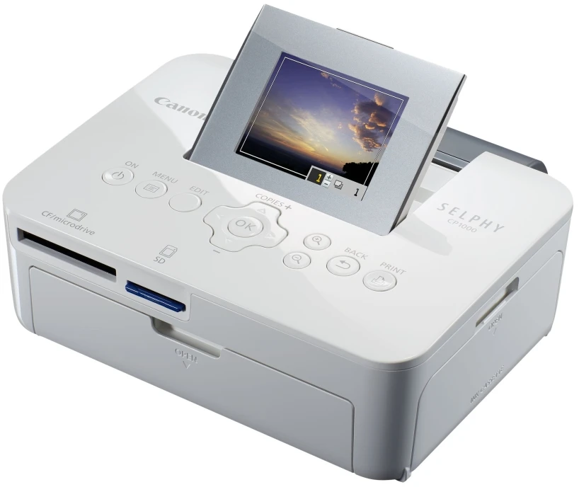 Canon SELPHY CP1000 nuotraukų spausdintuvas Dažų sublimacija 300 x 300 DPI
