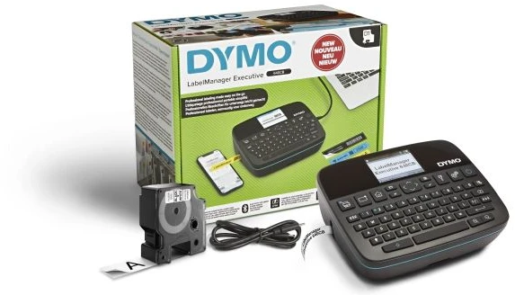 DYMO LabelManager Executive 640CB etikečių spausdintuvas D1 juostos 6/9/12/19/24 mm, QWERTZ