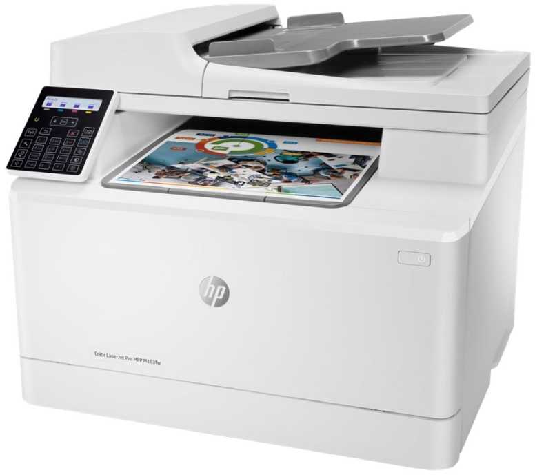 Spausdintuvas HP Color LaserJet Pro MFP M183fw, lazerinis, Spalvotas spausdinimas, 600 x 600 DPI, A4, Direct spausdinimas, Baltas