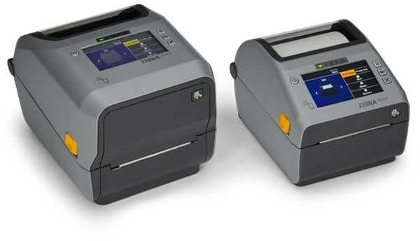 Spausdintuvas Zebra ZD621, Tiesioginis terminis, 203 x 203 DPI, 203 mm/sek., Laidinis ir belaidis, Pilkas