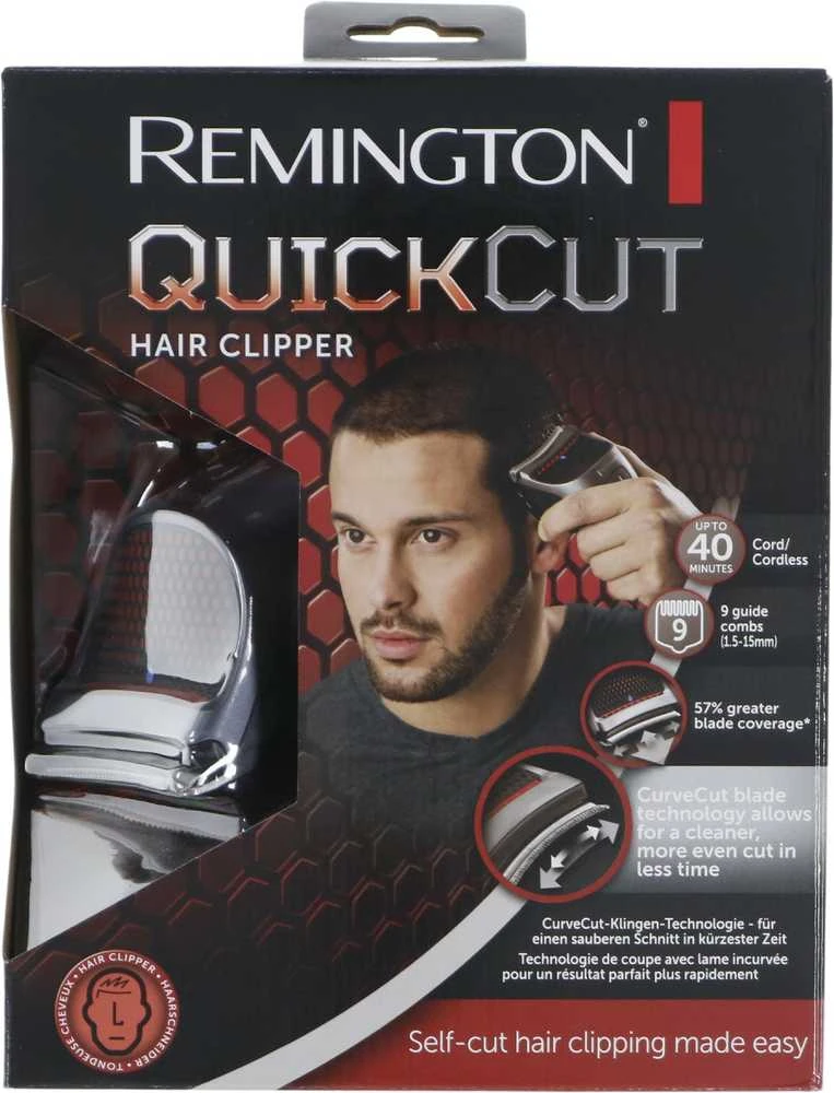 Remington HC4250 plaukų kirpimo mašinėlė Juoda, Pilka