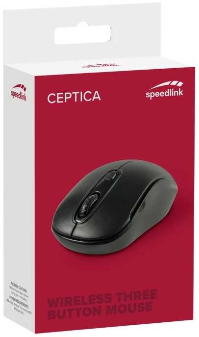 Pelė Speedlink SL-630013-BKBK Ceptica Wireless Juodas