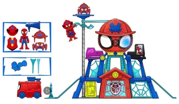 Disney „Spidey Friends“ – „Rescue-Webs“ tinklaraščių kvartalai (351–1989)
