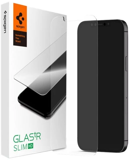 Apsauginis stiklas Spigen GLAS.tR SLIM iPhone 13/13 Pro / 14