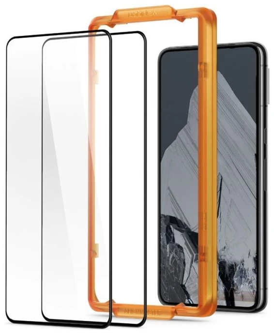 Spigen Glass tR AlignMaster 2 pakuotė – Google Pixel 8 Pro