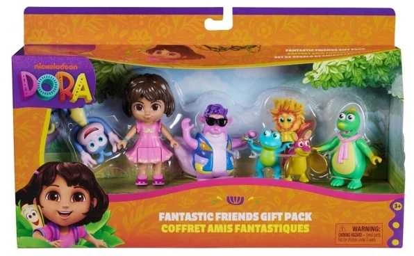 Spin Master DORA TYRINĖTOJĖS žaidimų rinkinys Dora figūrėlių dovanų rinkinys