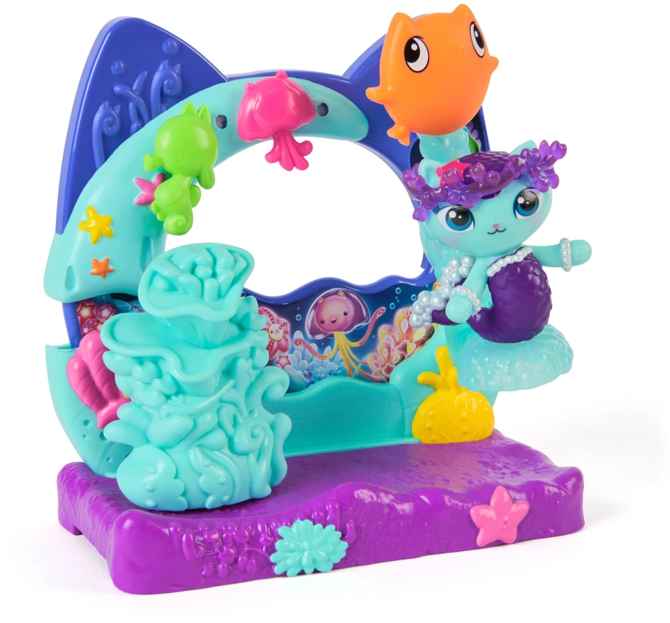 Spin Master Gabby's Dollhouse žaidimų rinkinys 6074163 Film Balcony, Swing & Swim