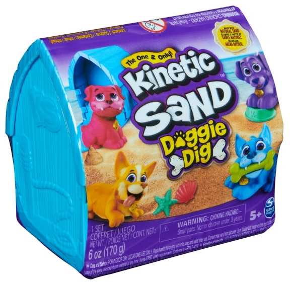 Spin Master KINETIC SAND Rinkinys „Šuniukų kasykla“
