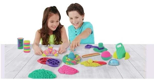 Spin Master Kinetic Sand Kinetinis smėlis – tobulas smėliavimo rinkinys (6067345)