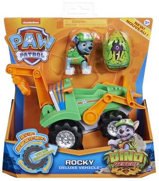 Polesie Paw Patrol Dino Deluxe Vehicles Rocky