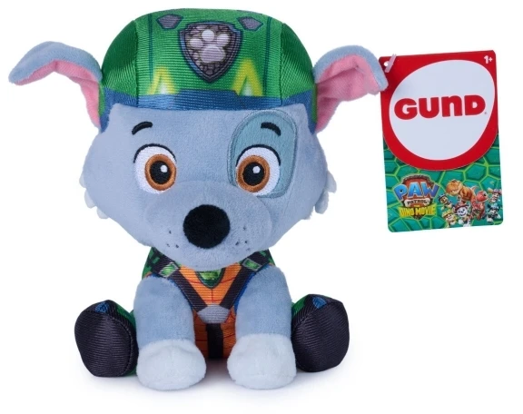 Spin Master Paw Patrol ir dinozaurai Rocky GUND pliušinis žaislas Dino filmas 15 cm