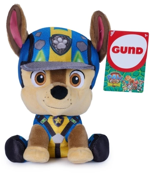Spin Master Paw Patrol Movie 3 Gund pliušinis žaislas Chase 15cm