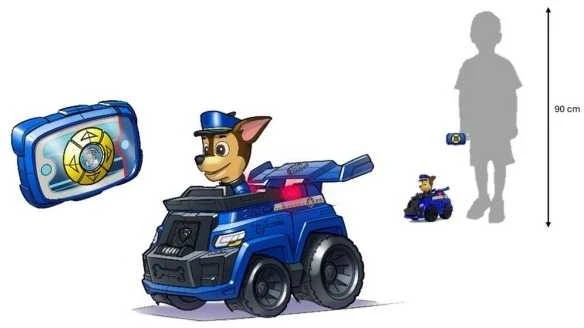 Radijo bangomis valdomas Šunyčių patrulių automobilis Spin Master PAW PATROL RC Chase, 6073298