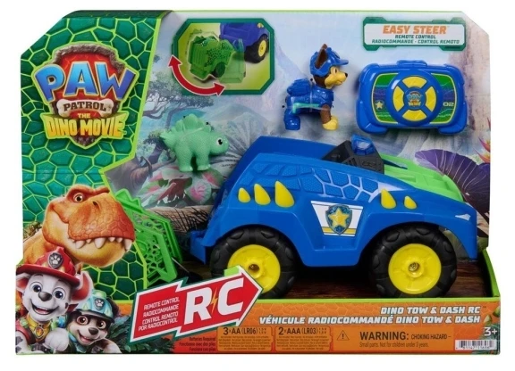 Spin Master PAW Patrol: Nuotoliniu būdu valdomas Dino Tow Dash (6076166)