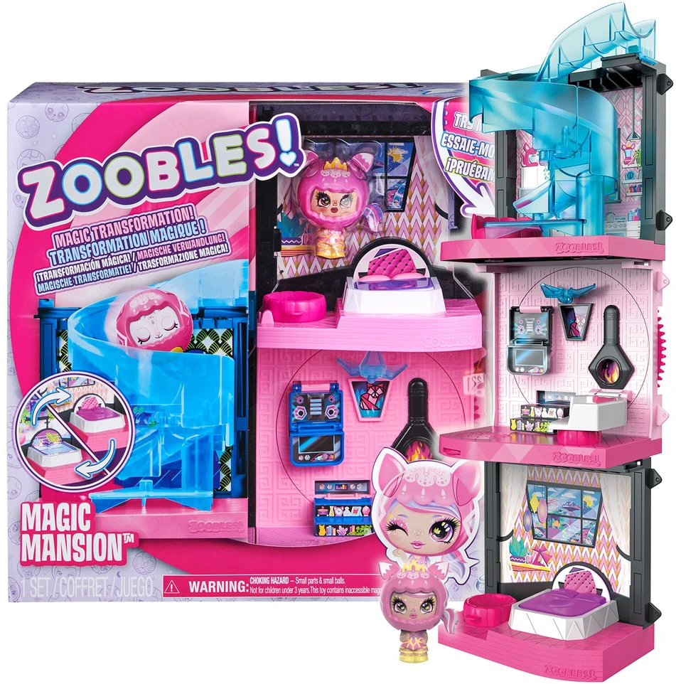 ZOOBLES žaidimų rinkinys Magic Mansion, 6061366