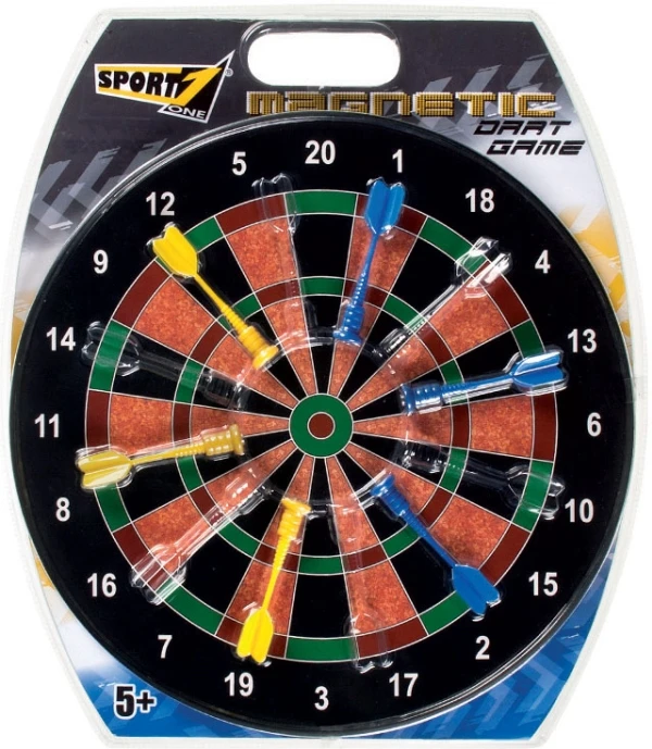 Sport One Magnetinė smiginio lenta 40 cm su 6 strėlėmis