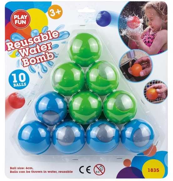 Moneual SPRING SUMMER Reusable Vanduo Bombs 10-Pack