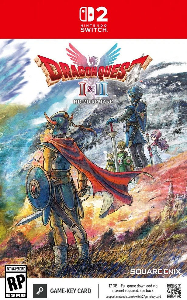 „Square Enix Dragon Quest I & II HD-2D“ perdarymas („Switch 2“)