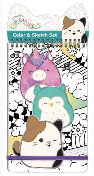 Squishmallows - Color And Sketch Book - (333-232620)