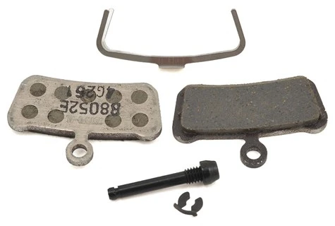 Diskinių stabdžių kaladėlės SRAM Trail/Guide/G2 organic with alu backplate