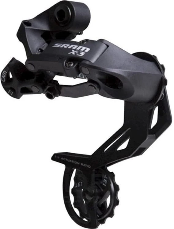 Shifter SRAM X-3 long leash, juodas
