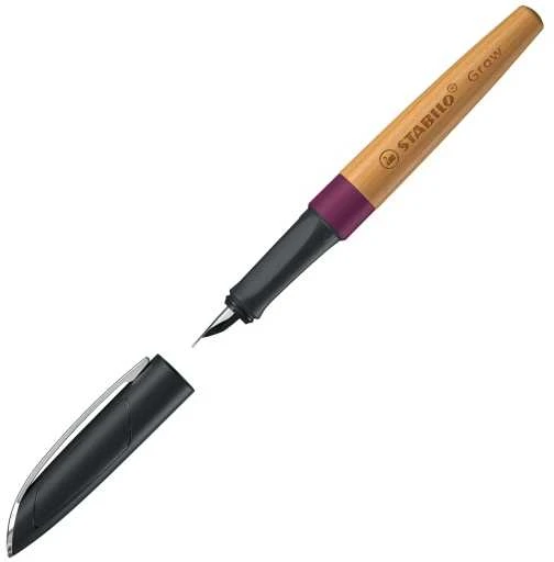 Stabilo Plunksnakotis GROW nib M plum red-cherry